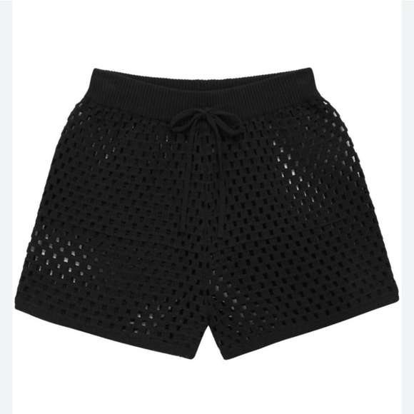 ANINE BING Rubin Crochet Shors Size Small. - Picture 1 of 9